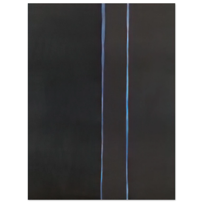 Barnett Newman - By Twos  75x100 cm / 30x40inches Fine Art Poster
