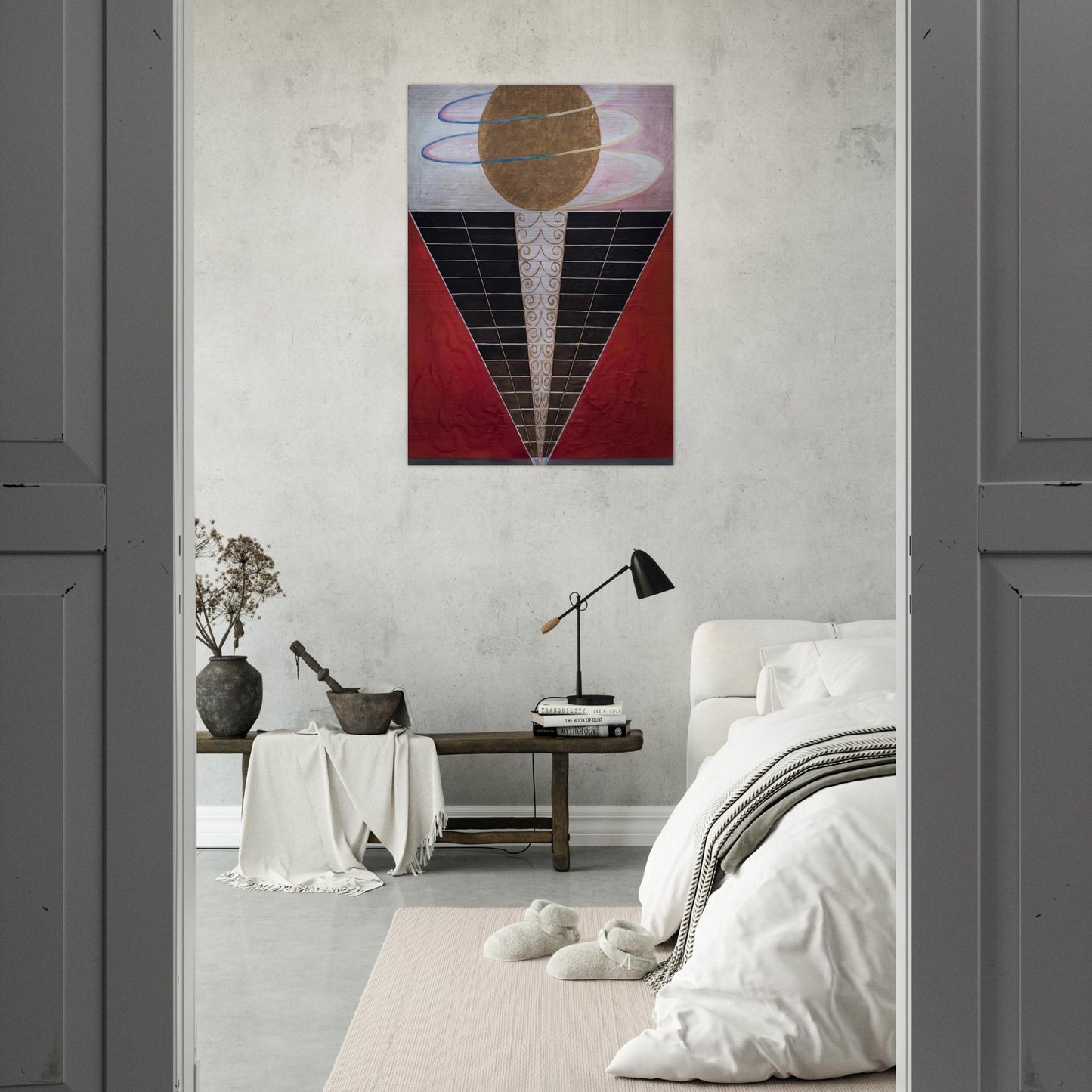 ALTARPIECE NO 2 1915 - Hilma af Klint Brushed Aluminum Print - 70x100 cm / 28x40 inches | Hilma af Klint Aluminum Print | Hilma af Klint Prints