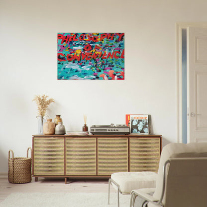 Philosophy of Convenience - 1988 - Paul Thek Brushed Aluminum Print - 70x100 cm / 28x40 inches | Paul Thek Aluminum Print | Paul Thek Prints