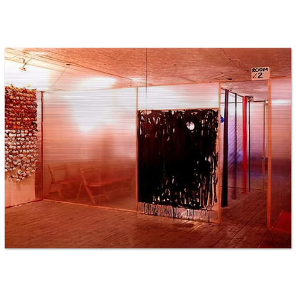 18 Happenings in 6 Parts - Allan Kaprow Brushed Aluminum Print - 70x100 cm / 28x40 inches | Allan Kaprow Aluminum Print | Allan Kaprow Prints