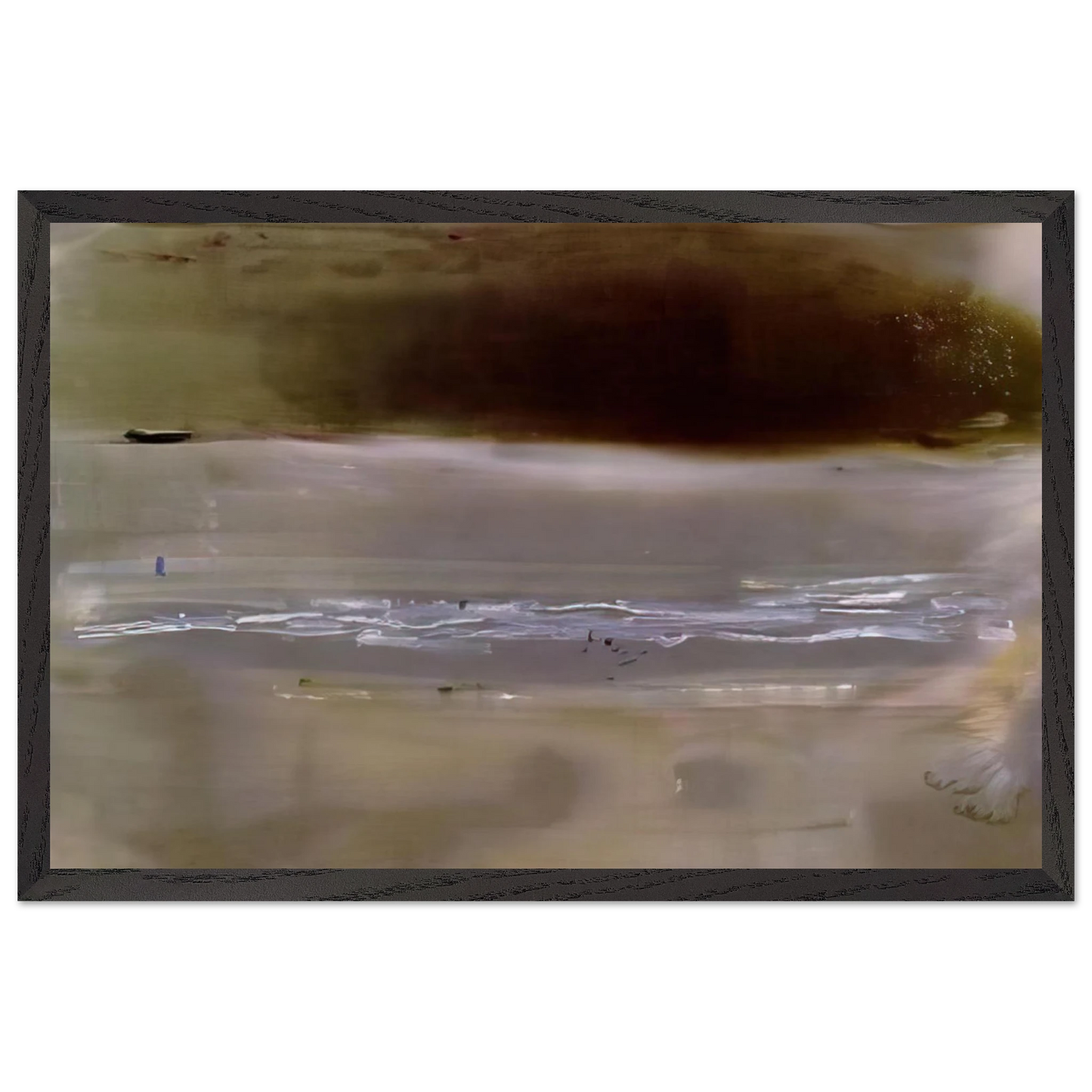 Helen Frankenthaler - Viewpoint II - 1979 Wall art - 20x25 cm / 8x10 inches - Premium Wooden Framed Poster With Fine Art Paper-canvas - White frame