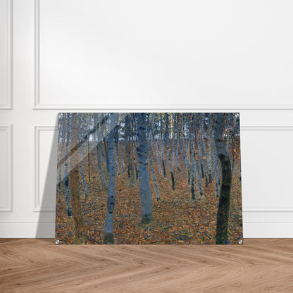 BEECH GROVE I - Gustav Klimt Acrylic Print - 70x100 cm / 28x40″ inches