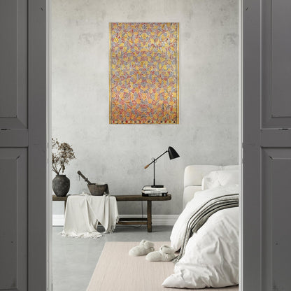 DANCERS ON A PLANE - Jasper Johns Brushed Aluminum Print - 70x100 cm / 28x40 inches | Jasper Johns Aluminum Print | Jasper Johns Prints