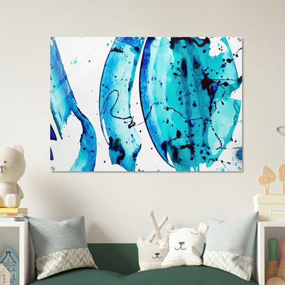 Untitled - Sam Francis Acrylic Print - 70x100 cm / 28x40″ inches