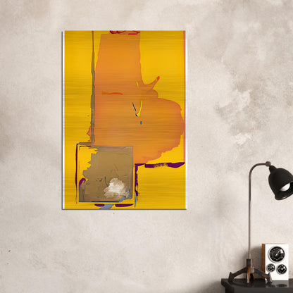 Mardi Gras, 1987- - Helen Frankenthaler Brushed Aluminum Print - 70x100 cm / 28x40 inches | Helen Frankenthaler Aluminum Print | Helen Frankenthaler Prints