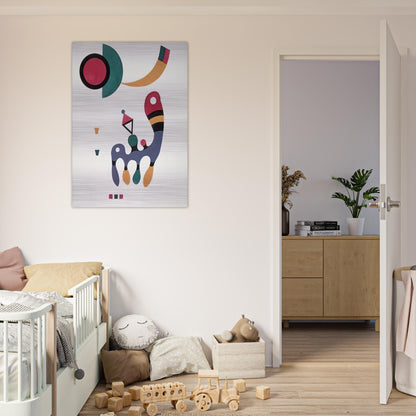 COMPOSITION 1944 - Wassily Kandinsky Brushed Aluminum Print - 70x100 cm / 28x40 inches | Wassily Kandinsky Aluminum Print | Wassily Kandinsky Prints