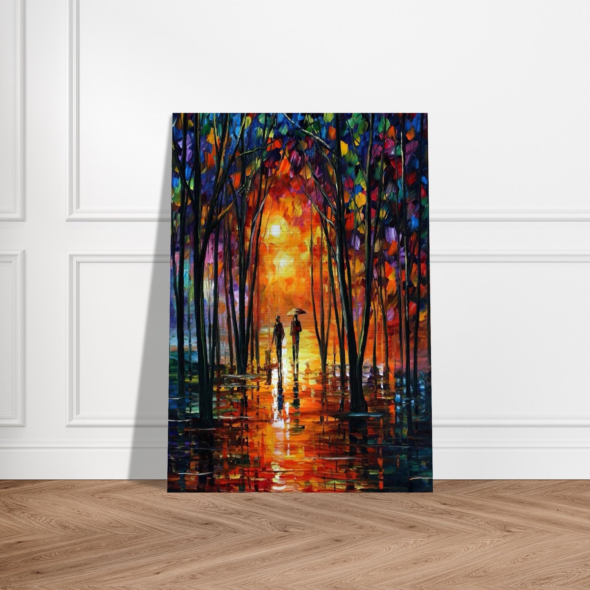 Leonid Afremov - Leonid Afremov Brushed Aluminum Print - 70x100 cm / 28x40 inches | Leonid Afremov Aluminum Print | Leonid Afremov Prints