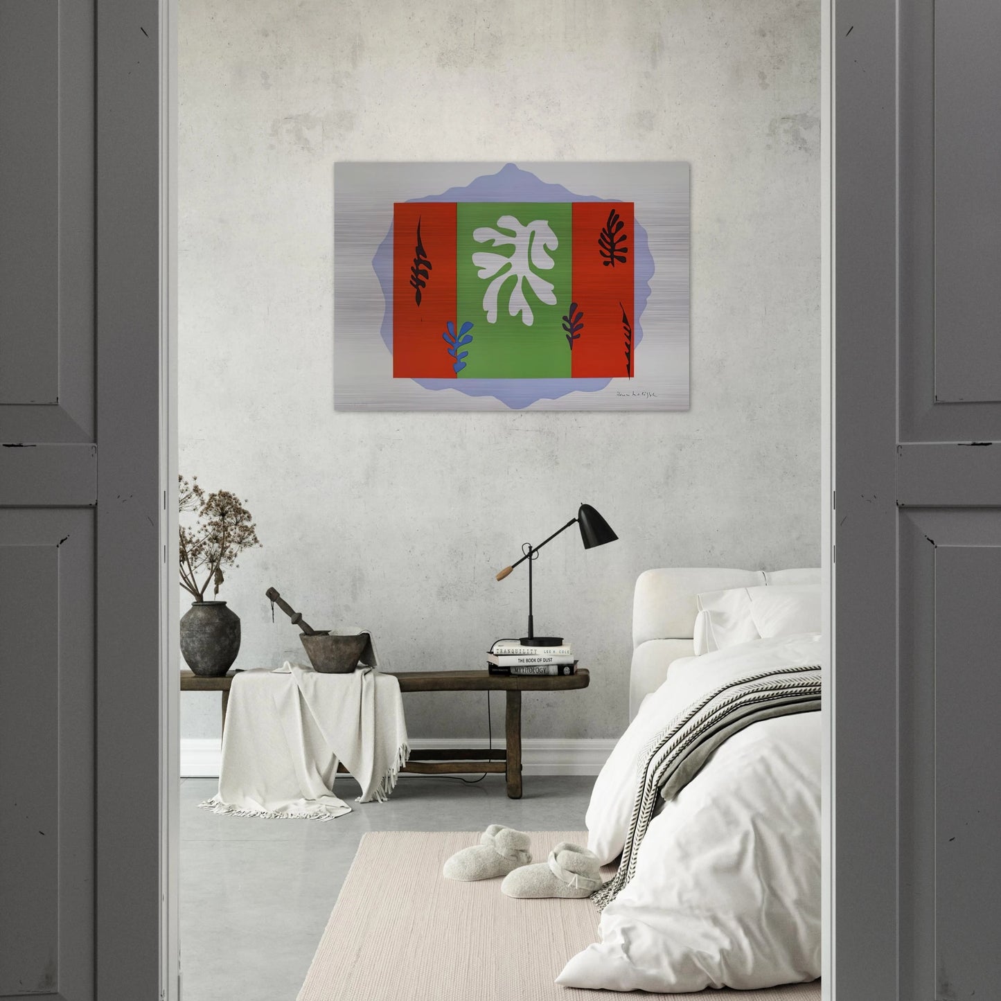 THE DANCER 1949 - Henri Matisse Brushed Aluminum Print - 70x100 cm / 28x40 inches | Henri Matisse Aluminum Print | Henri Matisse Prints