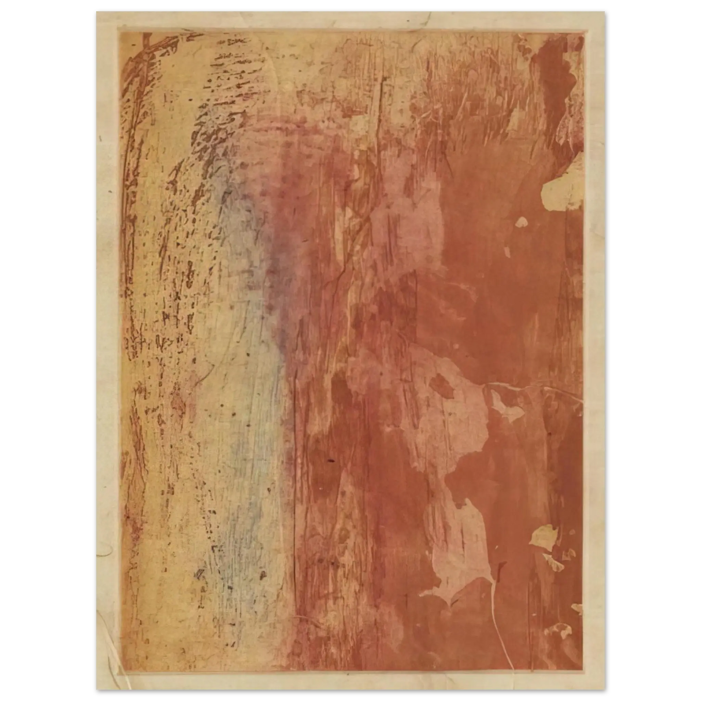 Helen Frankenthaler - Ganymede - 1978 Wall art - 70x100 cm / 28x40 Inches - Premium Wooden Framed Poster With Fine Art Paper - Black frame
