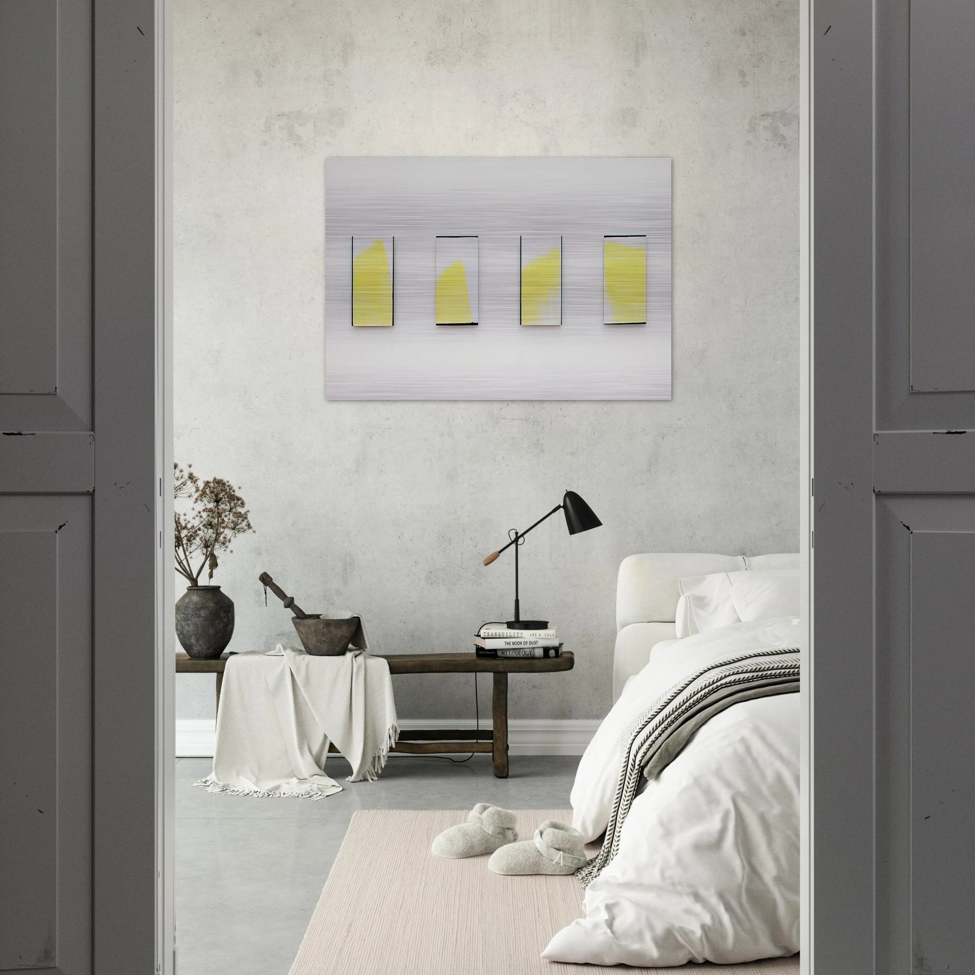 OHNE TITEL 1977 2 - BLINKY PALERMO Brushed Aluminum Print - 70x100 cm / 28x40 inches | BLINKY PALERMO Aluminum Print | BLINKY PALERMO Prints