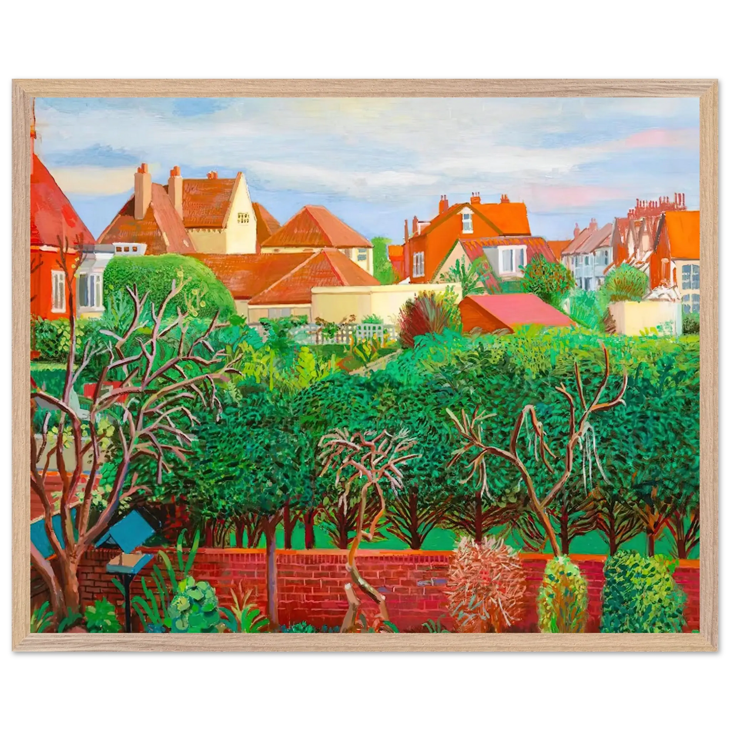 David Hockney - David Hockney Wall art - 21x29.7 cm / 8x12" - Fine Art Poster - -