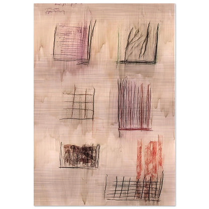 Untitled Cansons - 1989 - Gunther Forg Brushed Aluminum Print - 70x100 cm / 28x40 inches | Gunther Forg Aluminum Print | Gunther Forg Prints