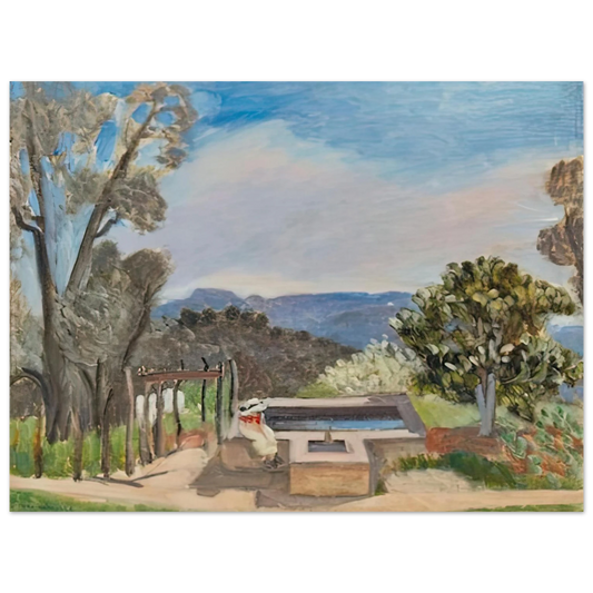 Henri Matisse - LE VIVIER PAYSAGE DE PROVENCE 1923  75x100 cm / 30x40inches Fine Art Poster