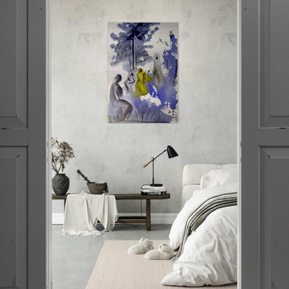 FAMILIA RUTH MOABITIDIS 1964 - Salvador Dali Brushed Aluminum Print - 70x100 cm / 28x40 inches | Salvador Dali Aluminum Print | Salvador Dali Prints