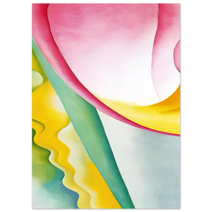 Georgia O'Keeffe - Abstraction No. 77  Tulip  Fine Art Poster