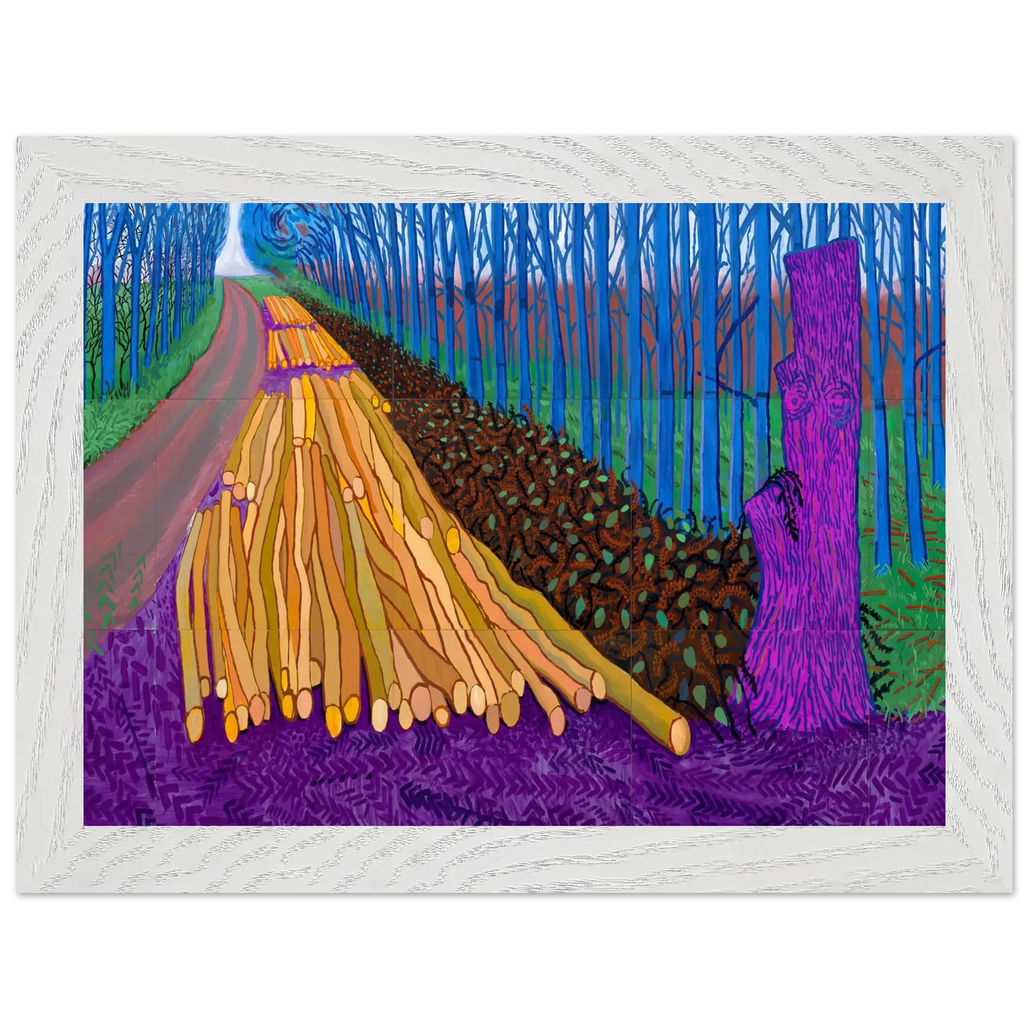David Hockney - David Hockney Wall art - A3 (29.7 x 42  cm) - Fine Art Poster - -