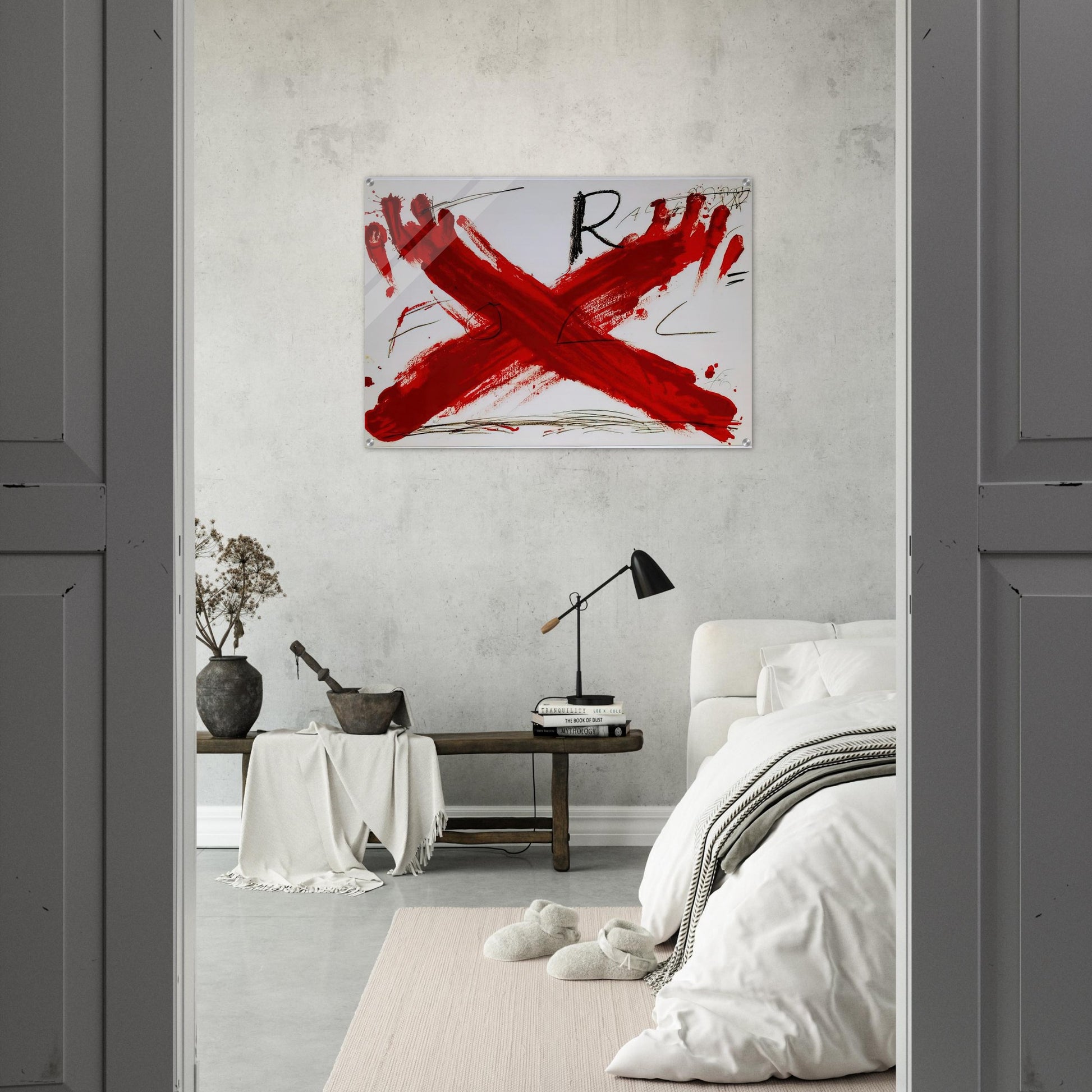 FOLL 1973 - Antoni Tapies Acrylic Print - 70x100 cm / 28x40″ inches