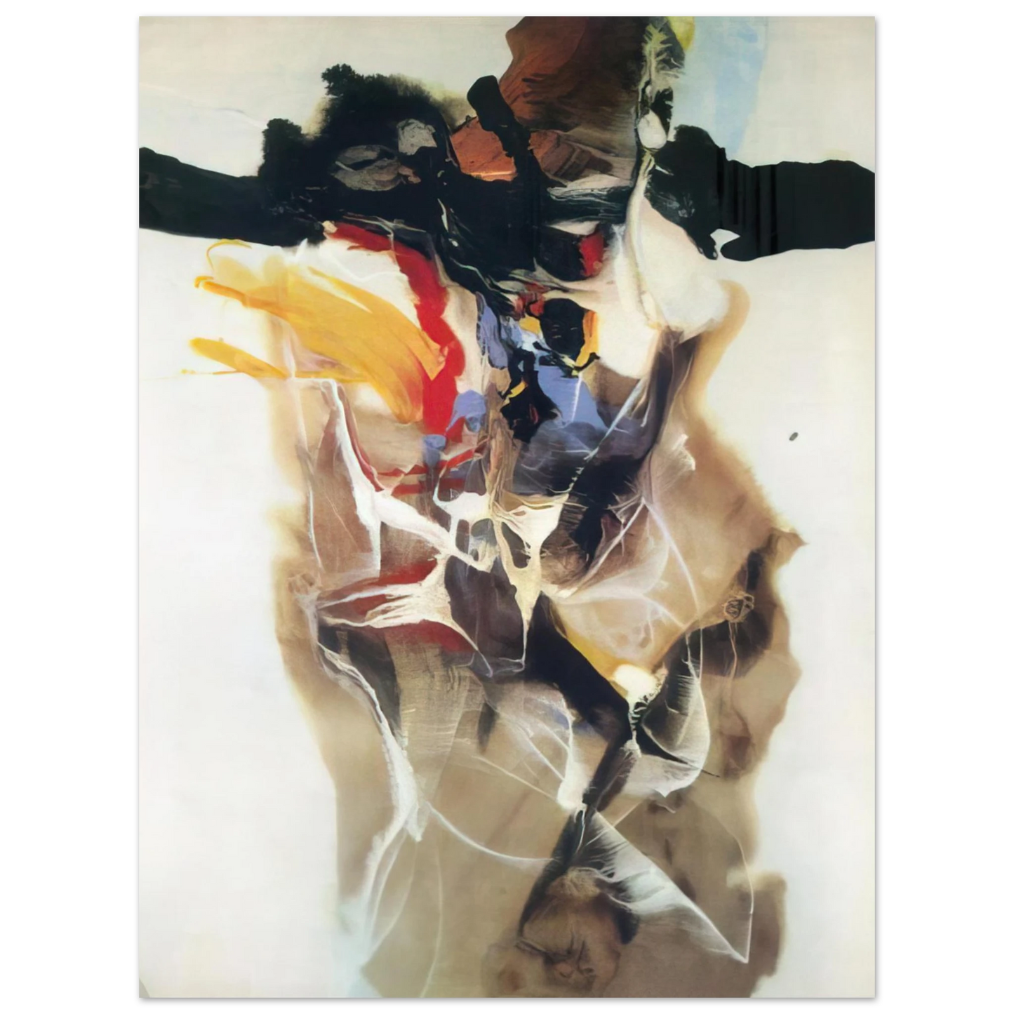 Paul Jenkins - Phenomena High Octane - 1960  75x100 cm / 30x40inches Fine Art Poster