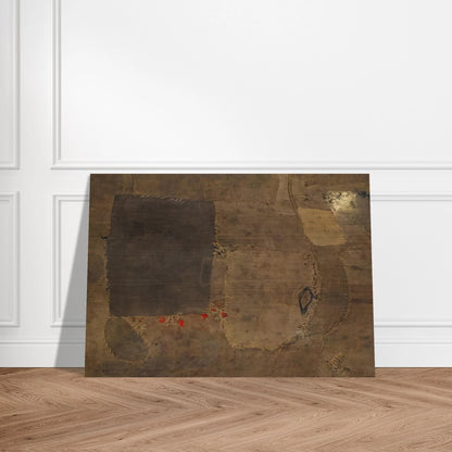 Composition - Alberto Burri Brushed Aluminum Print - 70x100 cm / 28x40 inches | Alberto Burri Aluminum Print | Alberto Burri Prints