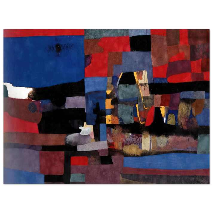 Alberto Burri - Untitled - 1952  75x100 cm / 30x40inches Fine Art Poster