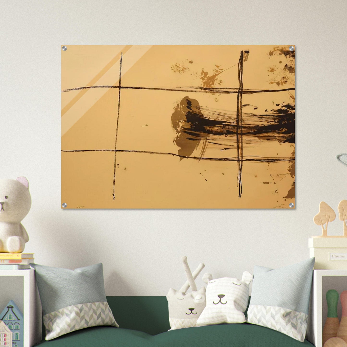 CARR S 1967 - Antoni Tapies Acrylic Print - 70x100 cm / 28x40″ inches