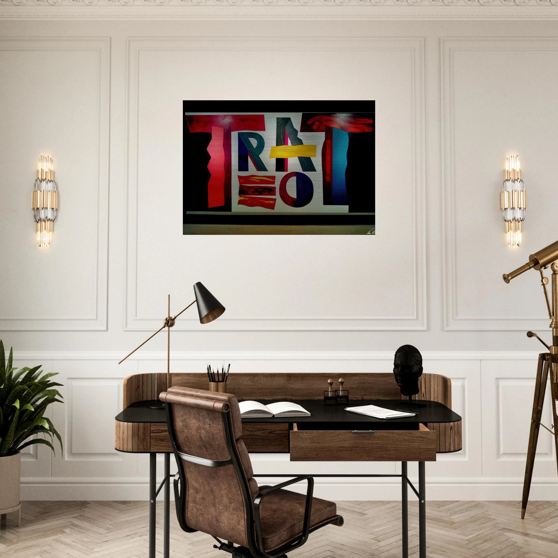 O Teatro - 2009 - Joao Vieira Brushed Aluminum Print - 70x100 cm / 28x40 inches | Joao Vieira Aluminum Print | Joao Vieira Prints