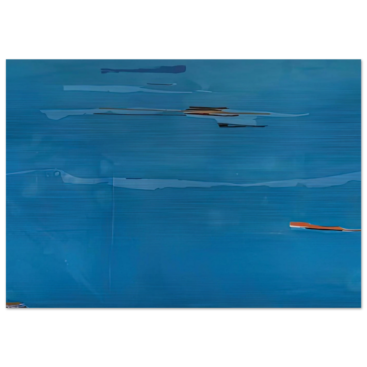Ocean Drive West #1, 1974- - Helen Frankenthaler Brushed Aluminum Print - 70x100 cm / 28x40 inches | Helen Frankenthaler Aluminum Print | Helen Frankenthaler Prints