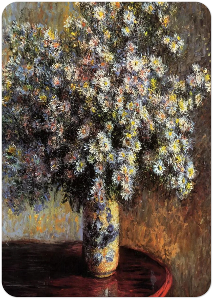 Asters By claude monet Pack of 10 Post Cards | claude monet Post Cards | A6 (10.5 x 14.8 cm) - 4.1 x 5.8 inches