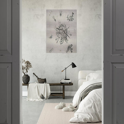 SMALL WORLDS X 1922 - Wassily Kandinsky Brushed Aluminum Print - 70x100 cm / 28x40 inches | Wassily Kandinsky Aluminum Print | Wassily Kandinsky Prints