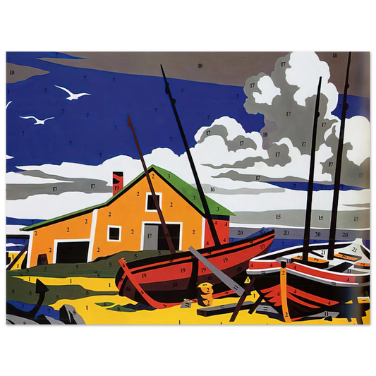 Andy Warhol - Do It Yourself  Seascape  Fine Art Poster