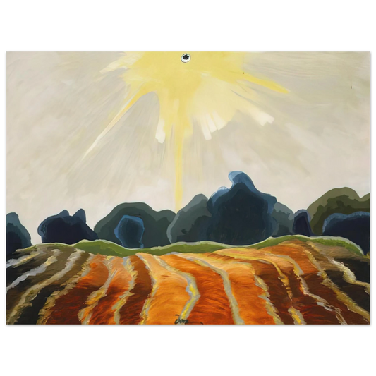Arthur Dove - Morning Sun - 1935  75x100 cm / 30x40inches Fine Art Poster