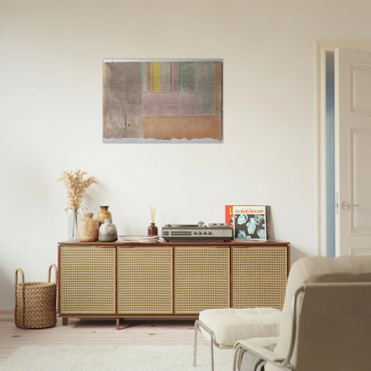 HV2, No 17b - 1992 - John Cage Brushed Aluminum Print - 70x100 cm / 28x40 inches | John Cage Aluminum Print | John Cage Prints