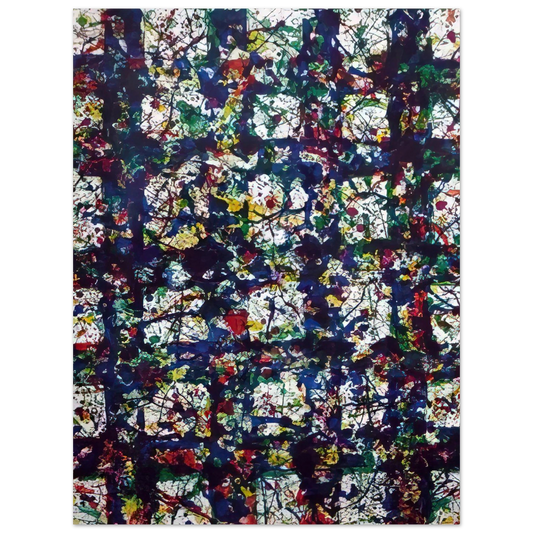 Sam Francis - Untitled  SF 236   75x100 cm / 30x40inches Fine Art Poster