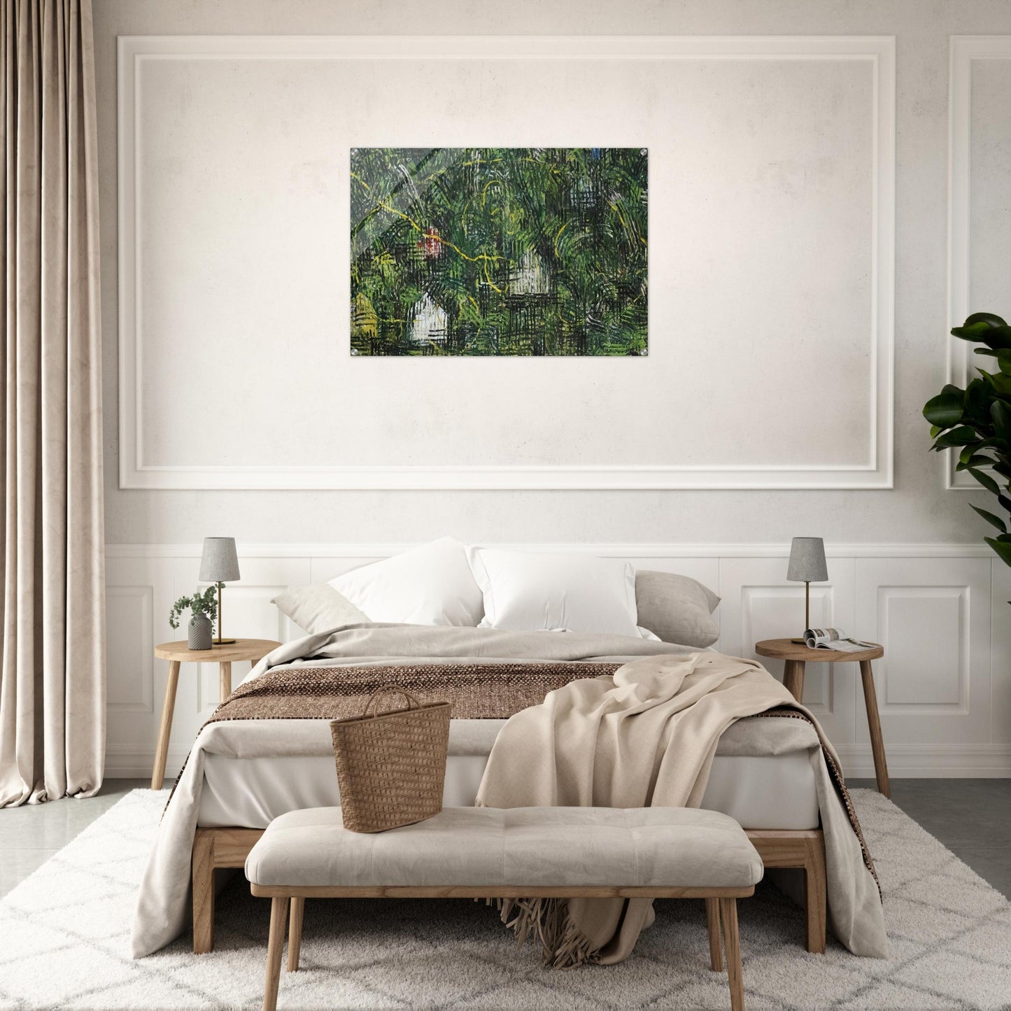 Bee - 1999 - Jennifer Bartlett Acrylic Print - 70x100 cm / 28x40″ inches