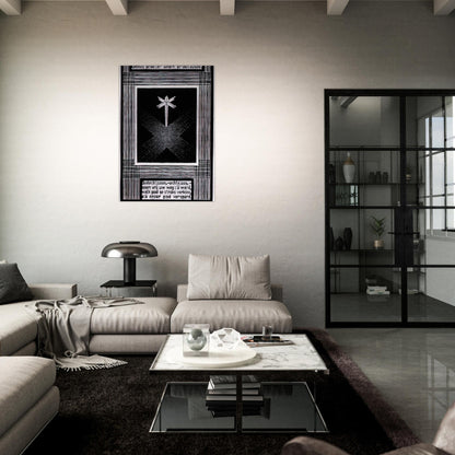 EMBLEMATA SIGNPOST - MC Escher Brushed Aluminum Print - 70x100 cm / 28x40 inches | MC Escher Aluminum Print | MC Escher Prints