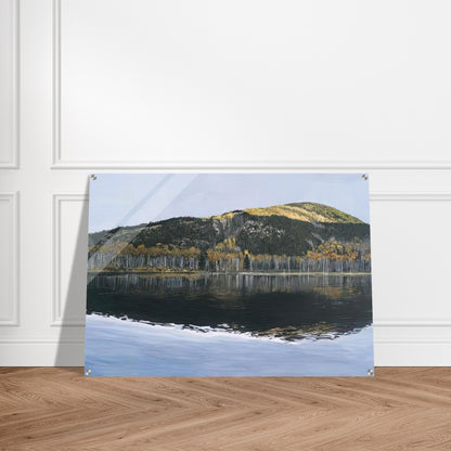 BEAVER DAM POND ACADIA NATIONAL PARK 2009 - Richard Estes Acrylic Print - 70x100 cm / 28x40″ inches