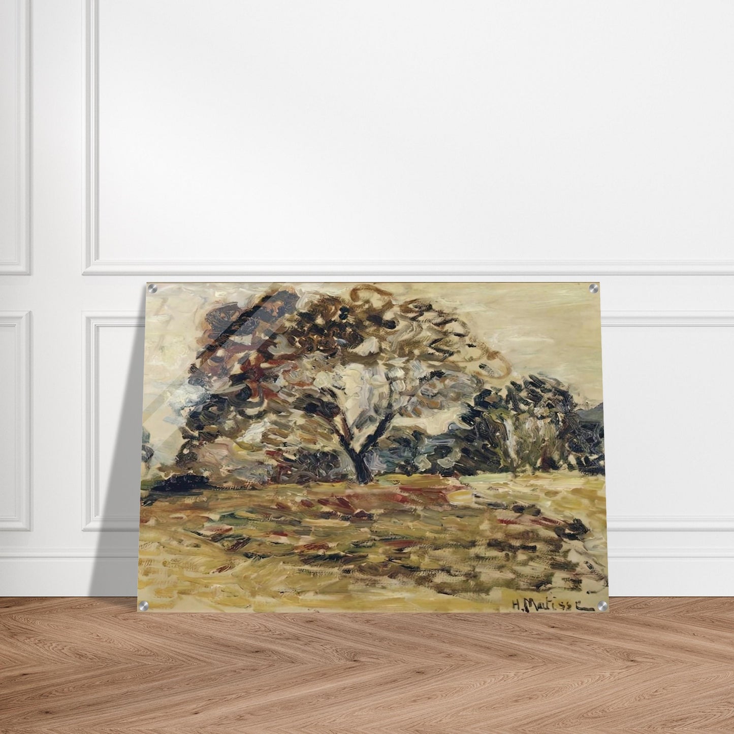 LANDSCAPE OF CORSICA 1 - Henri Matisse Acrylic Print - 70x100 cm / 28x40″ inches | Henri Matisse Wall Art | Henri Matisse Prints