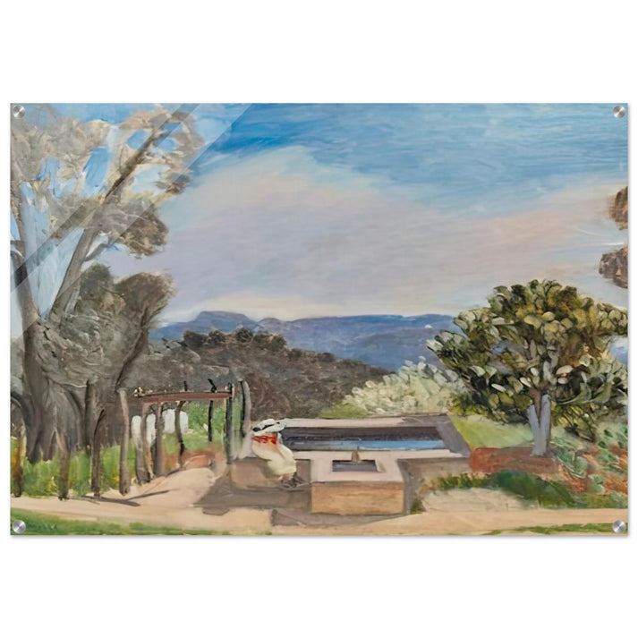 LE VIVIER PAYSAGE DE PROVENCE 1923 - Henri Matisse Acrylic Print - 70x100 cm / 28x40″ inches