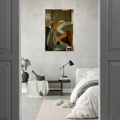 THE SPRING DOOR 1938 - Kurt Schwitters Brushed Aluminum Print - 70x100 cm / 28x40 inches | Kurt Schwitters Aluminum Print | Kurt Schwitters Prints