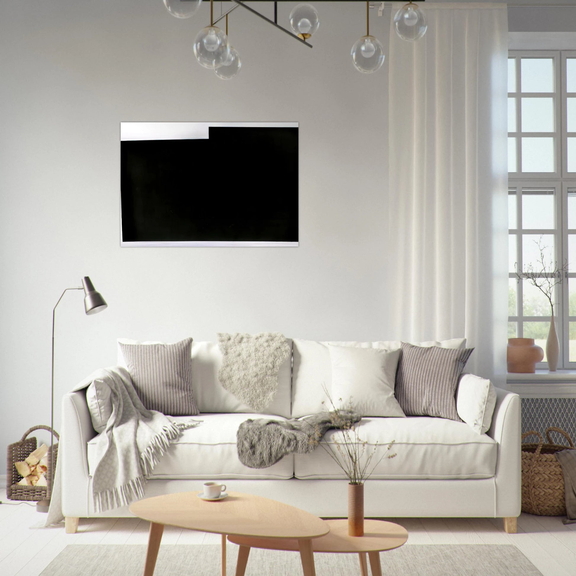 PITTSBURGH 1985 - Richard Serra Brushed Aluminum Print - 70x100 cm / 28x40 inches | Richard Serra Aluminum Print | Richard Serra Prints