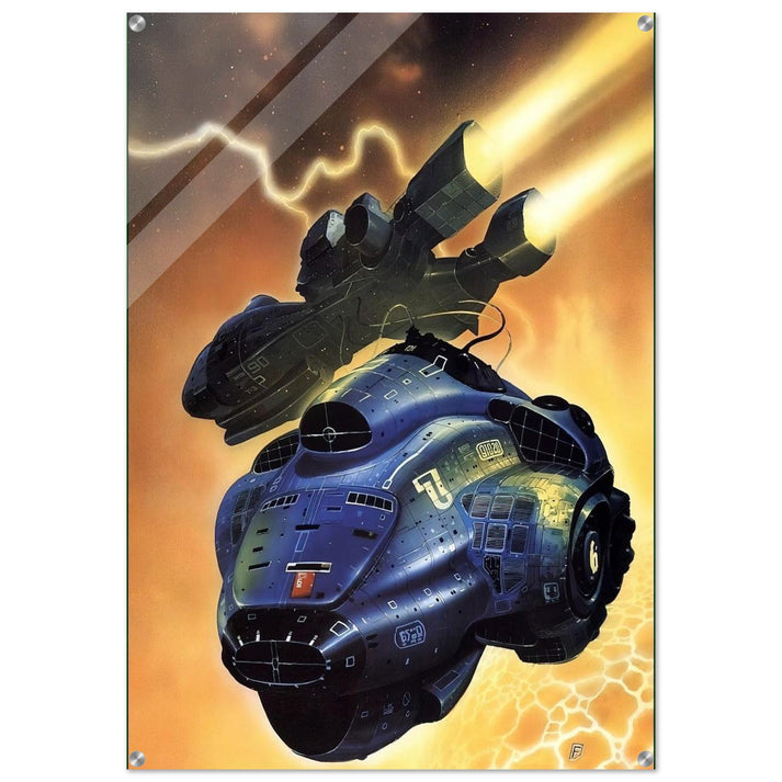 Chris Foss - Chris Foss Acrylic Print - 70x100 cm / 28x40″ inches