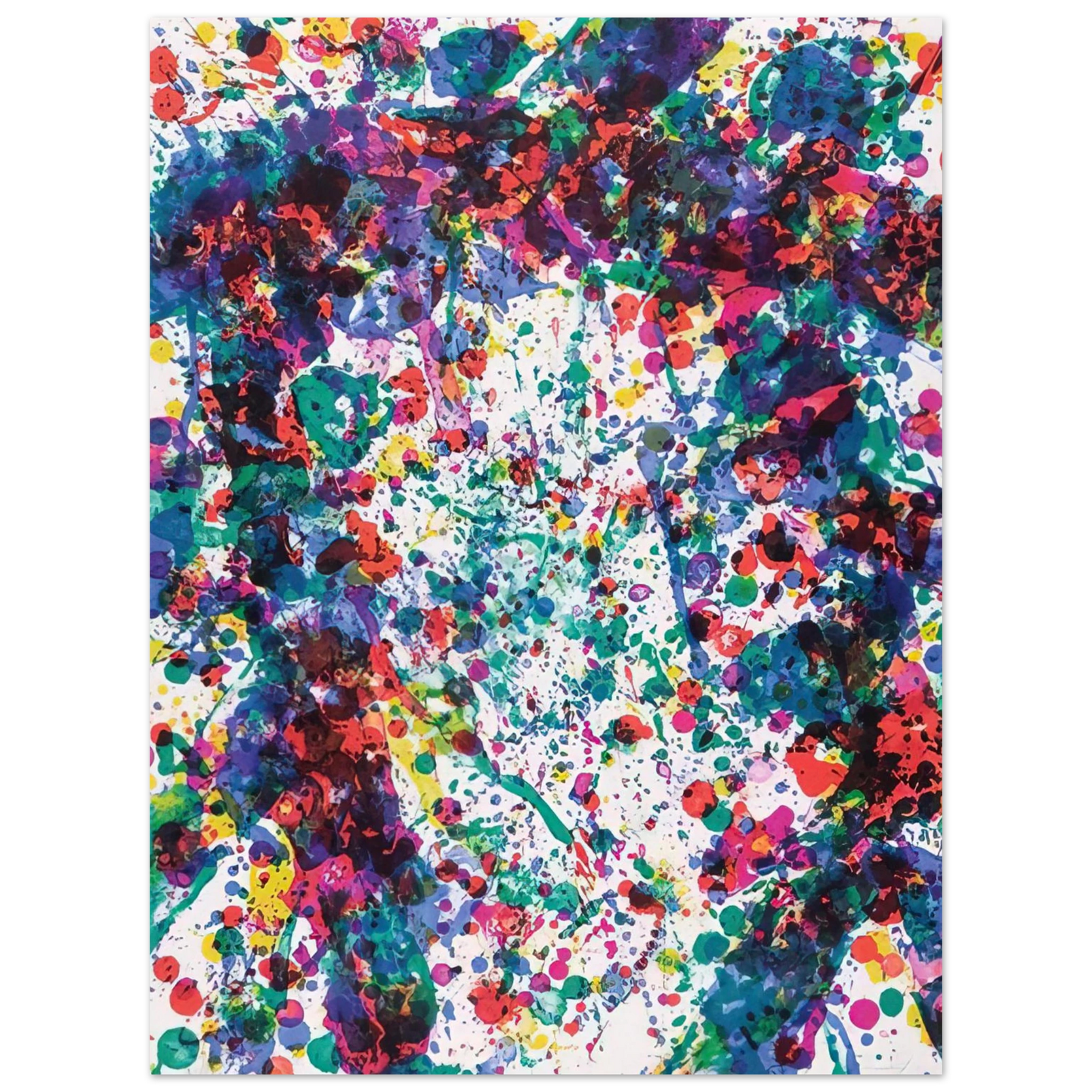 Sam Francis - Dewy Unicorn  75x100 cm / 30x40inches Fine Art Poster