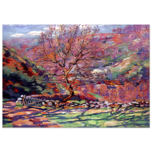 Crozant, solitude - 1915 - Armand Guillaumin Brushed Aluminum Print - 70x100 cm / 28x40 inches | Armand Guillaumin Aluminum Print | Armand Guillaumin Prints
