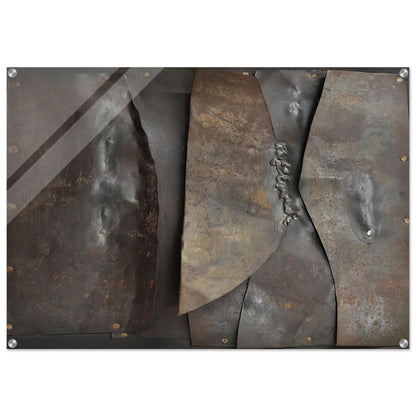 Iron - 1960 - Alberto Burri Acrylic Print - 70x100 cm / 28x40″ inches
