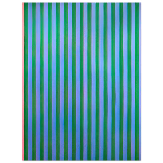 Gene Davis - Pink Stripe - 1960  75x100 cm / 30x40inches Fine Art Poster