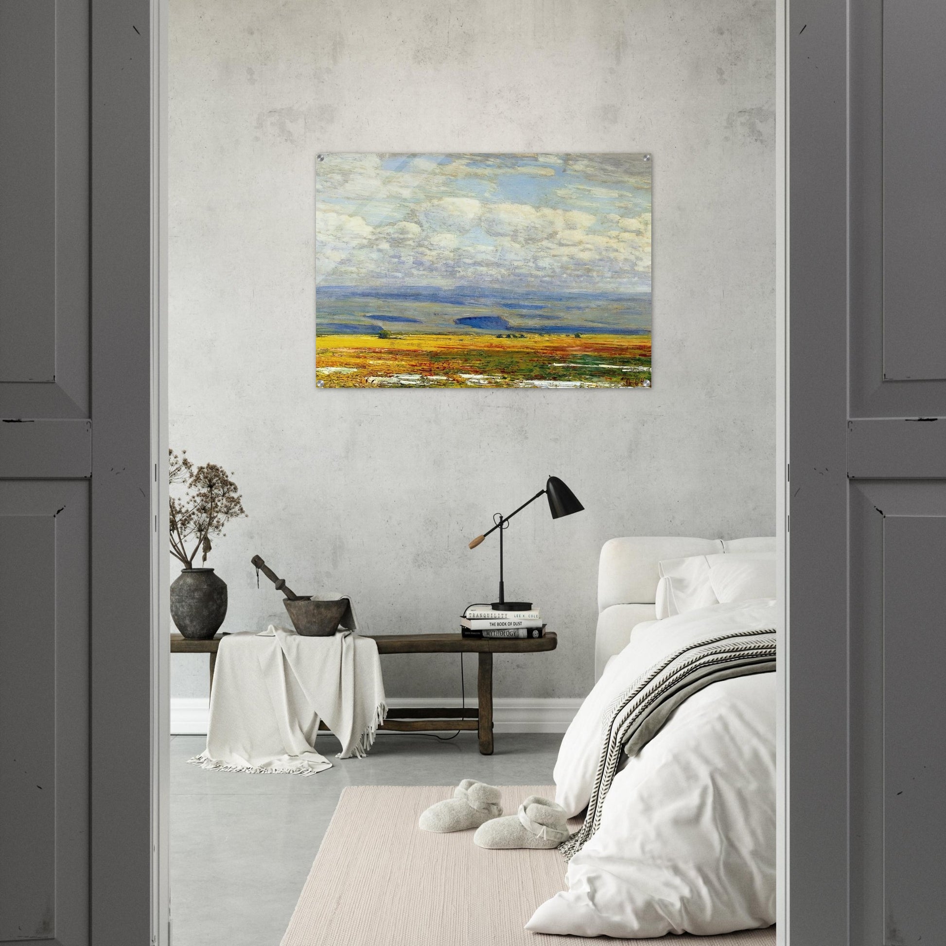Oregon Landscape - Childe Hassam Acrylic Print - 70x100 cm / 28x40″ inches