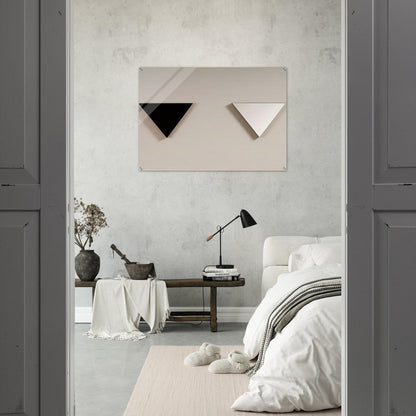 Mirror Object - 1973 - Blinky Palermo Acrylic Print - 70x100 cm / 28x40″ inches
