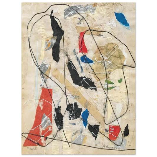 Anne Ryan - Number 236 - Abstract Expressionism  75x100 cm / 30x40inches Fine Art Poster