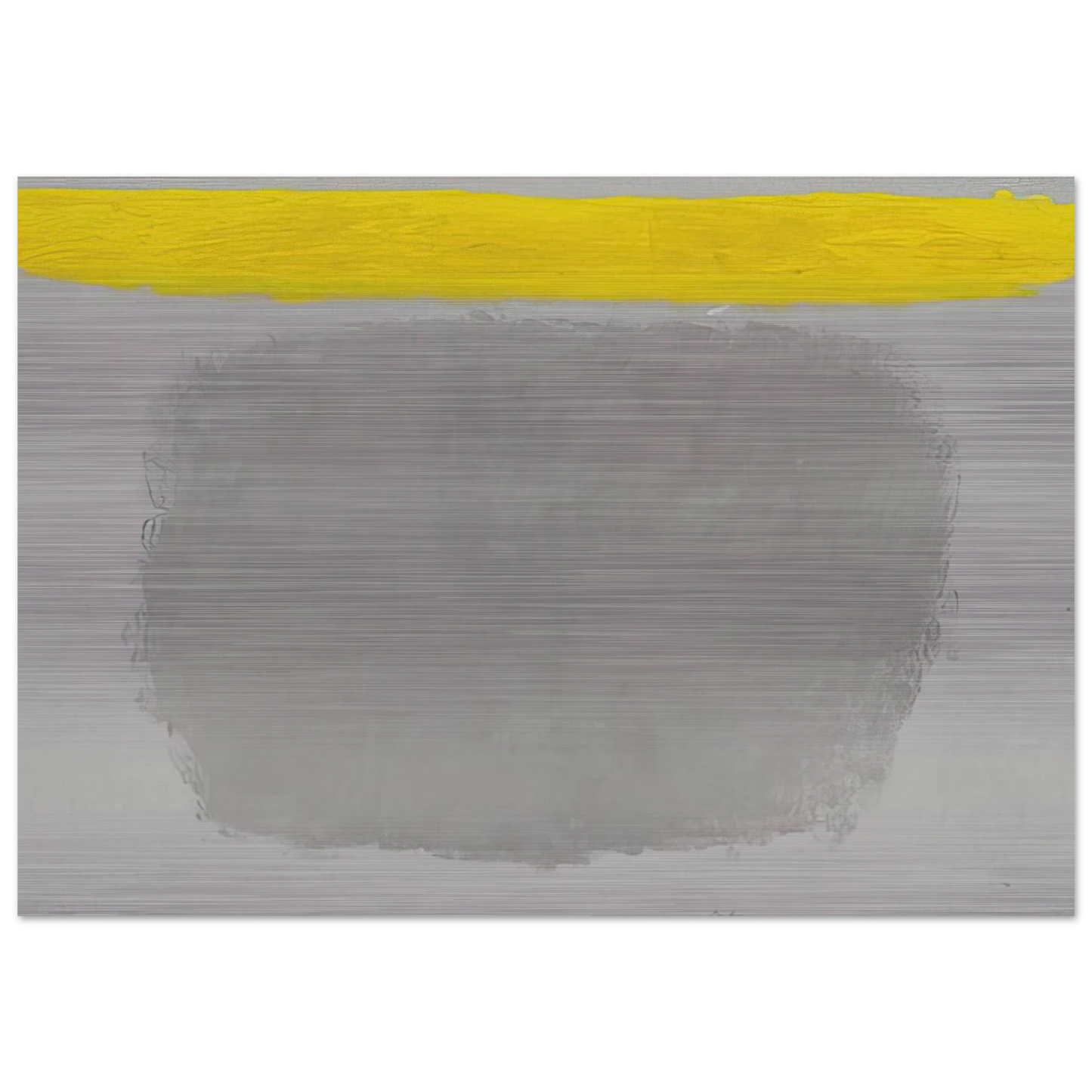 Untitled - 1964 - Ray Parker Brushed Aluminum Print - 70x100 cm / 28x40 inches | Ray Parker Aluminum Print | Ray Parker Prints