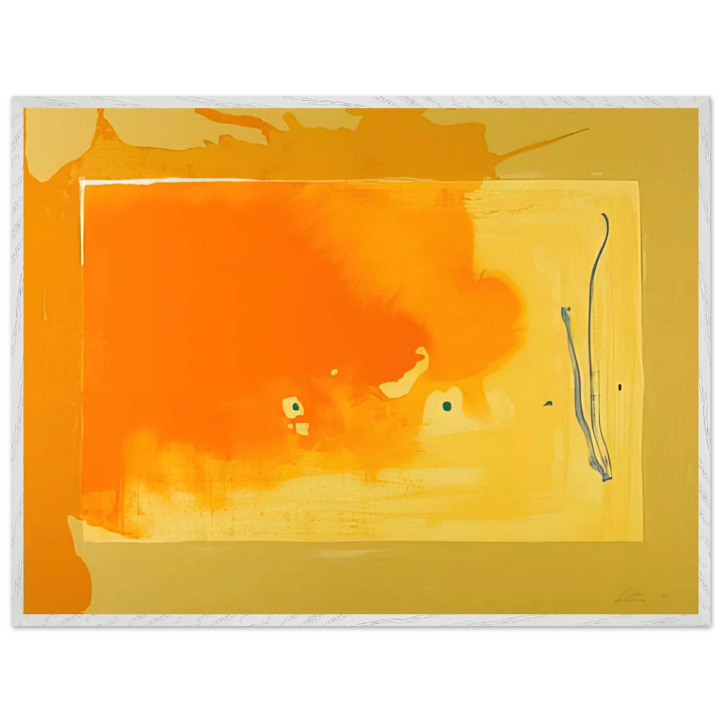 Helen Frankenthaler - Bilbao - 1998 Wall art - A1 (59.4 x 84.1  cm) - Fine Art Poster-canvas - -